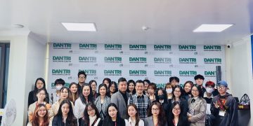 Thăm tòa soạn Dân Trí – Chuyến đi thực tế thuộc môn Truyền thông Điện Tử, Chương trình Báo chí và Truyền thông Đại chúng, Đại học Minh Chuyền, Đài Loan hợp tác cùng Đại học Ngoại Thương Hà Nội.