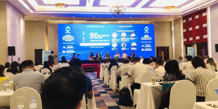 The Opening Ceremony of Vietnam National Brand Week and Vietnam National Brand International Forum 2024
